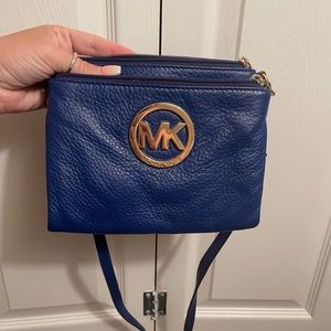 Michael Kors crossbody royal blue